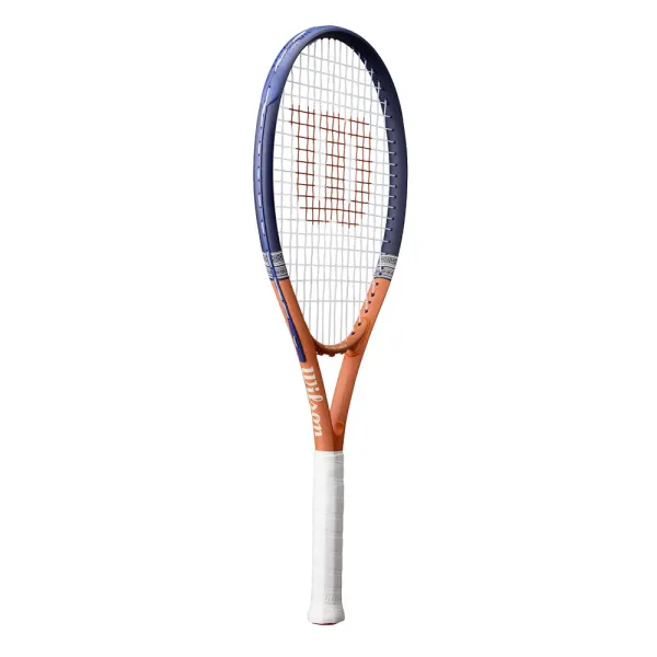 Ракетка б/т Wilson Roland Garros Elite Gr3, WR193210U3, алюм, со струнами, оранжево-бежевый