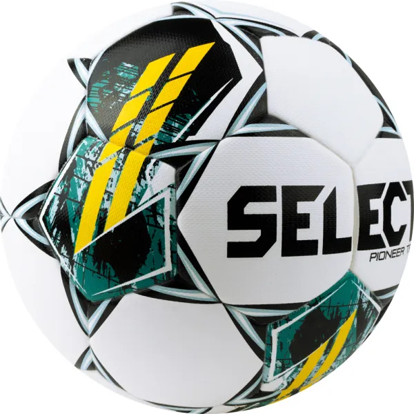 Мяч футб. SELECT Pioneer TB V23, 0865060005, р.5, FIFA Basic, 32п, ПУ, термосш, бело-зелено-желтый за 5&nbsp;684.80 ₽ в Смоленске