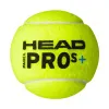 Мяч для падела HEAD Padel Pro S+, 540303, уп.3 шт, FIP Approved, войлок,нат.резина,желтый за 933.30 ₽ купить в Смоленске