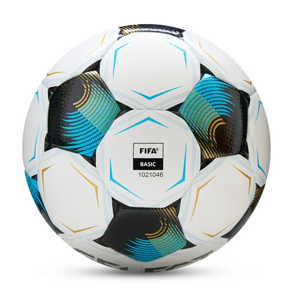 Мяч футб. SELECT Numero 10 V26, 0575071002, р.5, FIFA Basic, 32п, ПУ, гибр.сш, бело-черно-бирюзовый за 8&nbsp;404.80 ₽ в Смоленске