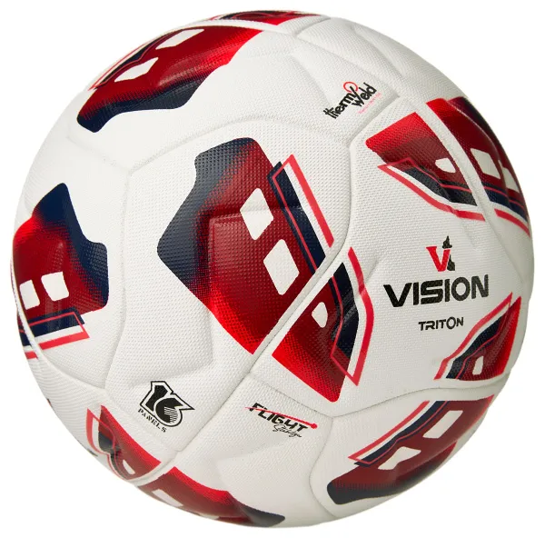 Мяч футб. VISION TRITON, FV425075, р.5,FIFA Quality Pro,MF, 16 пан, термосш.,бел-красный за 8&nbsp;007 ₽ в Смоленске