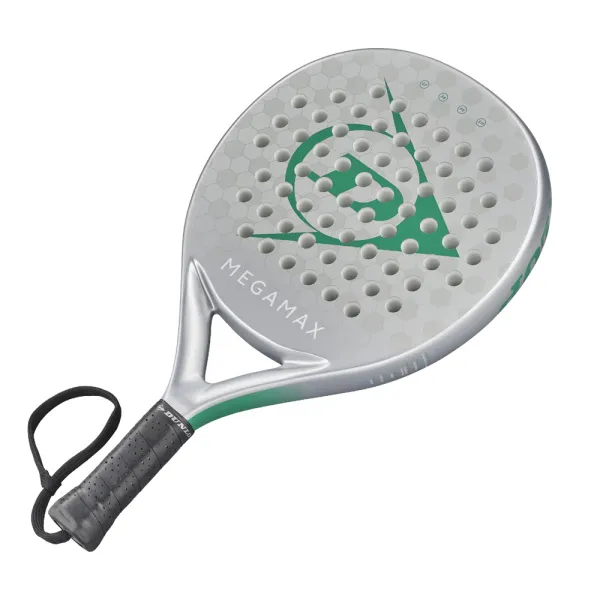 Ракетка для падела Dunlop Megamax Silver, 10370741, для начинающих, графит, серебристый за 11&nbsp;740.20 ₽ в Смоленске