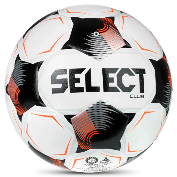 Мяч футб. SELECT Club DB V26, 0864171012, р.4, FIFA Basic, 32п, ТПУ, гибридн.сш, бело-черно-оранж за 4&nbsp;377.50 ₽ в Смоленске