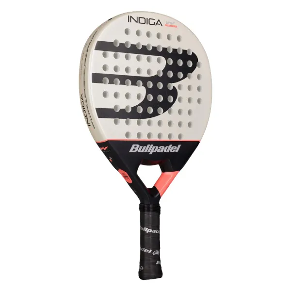 Ракетка для падела BULLPADEL Indiga Women 26, 494418, для начинающих, карбон, молочно-черный за 14&nbsp;672.70 ₽ в Смоленске