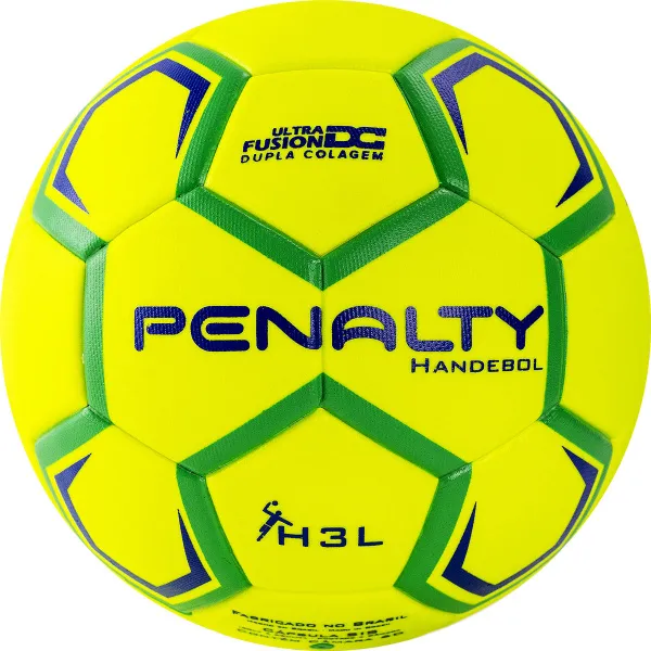 Мяч ганд. PENALTY HANDEBOL H3L ULTRA FUSION X, 5203632600-U, р.3, PU, термосшивка, жел за 3&nbsp;187.50 ₽ в Смоленске