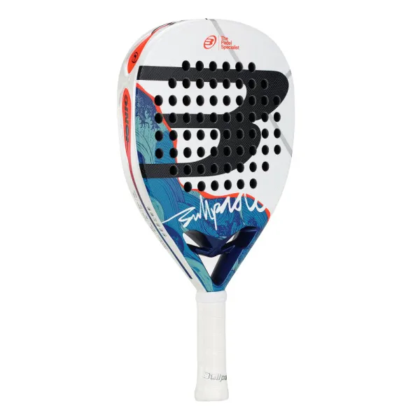 Ракетка для падела BULLPADEL Ionic Power 26, 494411, для продв. игроков, стекловолокно, сине-белый за 28&nbsp;944.20 ₽ в Смоленске