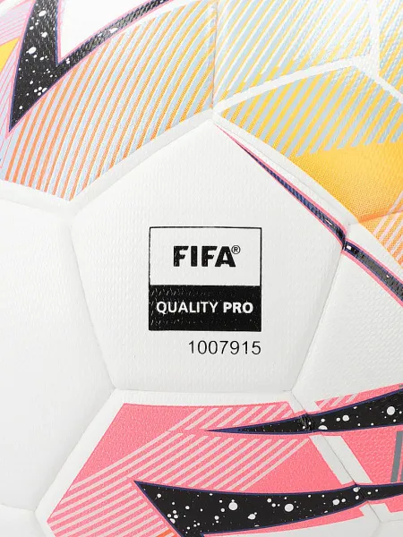 Мяч футзал PUMA Futsal 1, 08376301, р.4, FIFA Quality Pro, 32пан, ПУ, терм.сш, бело-розовый за 6&nbsp;502.50 ₽ в Смоленске