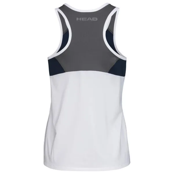 СЦ*Майка жен. HEAD Club 22 Tank Top W 814461-WHDB-L, р.L, 92% полиэстер, 8% эластан, белый за 3&nbsp;500.30 ₽ в Смоленске