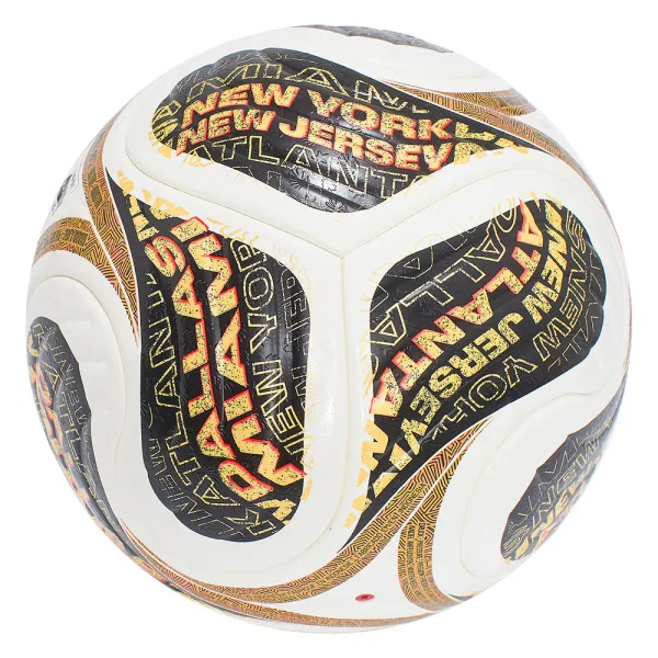 Мяч футб. ADIDAS WC26 Trionda Final PRO, JY8928, р.5, FIFA PRO, 4пан, ПУ, термосш, бел-черн-золотист за 22&nbsp;455.30 ₽ в Смоленске