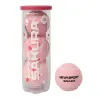 Мяч для падела NS Sakura, UAA2, уп.3 шт, сукно, нат.резина, розовый за 824.50 ₽ купить в Смоленске