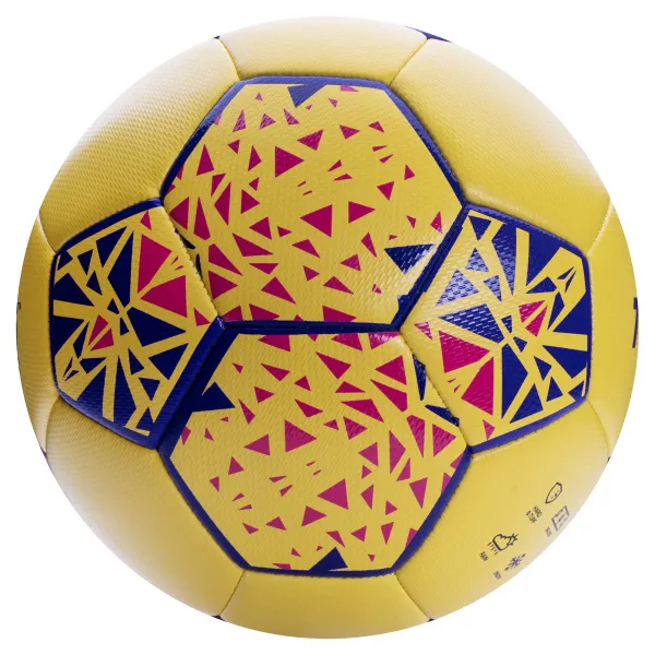 СЦ*Мяч футб. TORRES Bravo-4, F324114, р.4, ПУ, 4 сл, 32 п, гибрид.сшивка, желтый