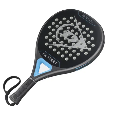 Ракетка для падела Dunlop FX Start, 10370737, для начинающих, гибрид, графит, черно-синий за 13&nbsp;175 ₽ купить в Смоленске