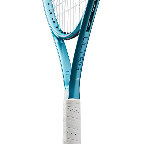 Ракетка б/т Wilson Ultra Power 103 Gr2, WR146910U2, для любителей, графит, со струнами, сине-голубой за 16&nbsp;158.50 ₽ в Смоленске