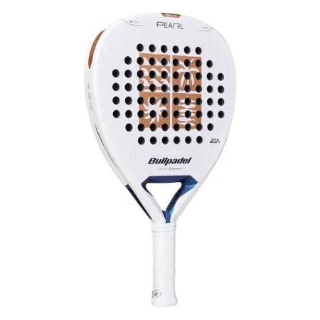 Ракетка для падела BULLPADEL Pearl 27, 497249, для проф-в, стекловолокно,карбон, бело-золотистый за 44&nbsp;319 ₽ купить в Смоленске