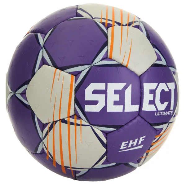 Мяч ганд. SELECT Ultimate Official EHF V24, 1612858999, Senior(р.3), EHF Appr, ПУ, руч.сш, фиол-сер за 15&nbsp;504 ₽ в Смоленске