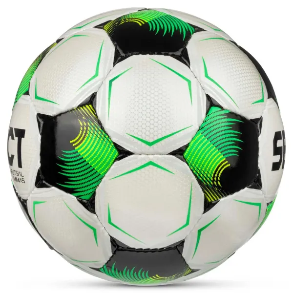 Мяч футзал. SELECT Futsal Mimas V26, 1053471006, р.4,FIFA Basic, 32п, ПУ, руч.сш, бело-зелено-черн. за 6&nbsp;494 ₽ в Смоленске