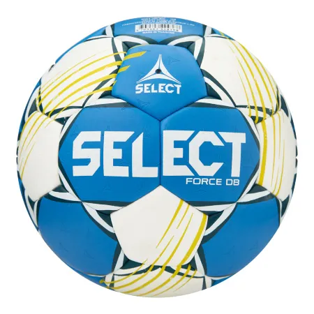 Мяч ганд. SELECT HB FORCE DB V25, 1622858205, Senior (р.3), EHF Appr,ПУ, гибр.сш., сине-белый за 8&nbsp;438.80 ₽ купить в Смоленске