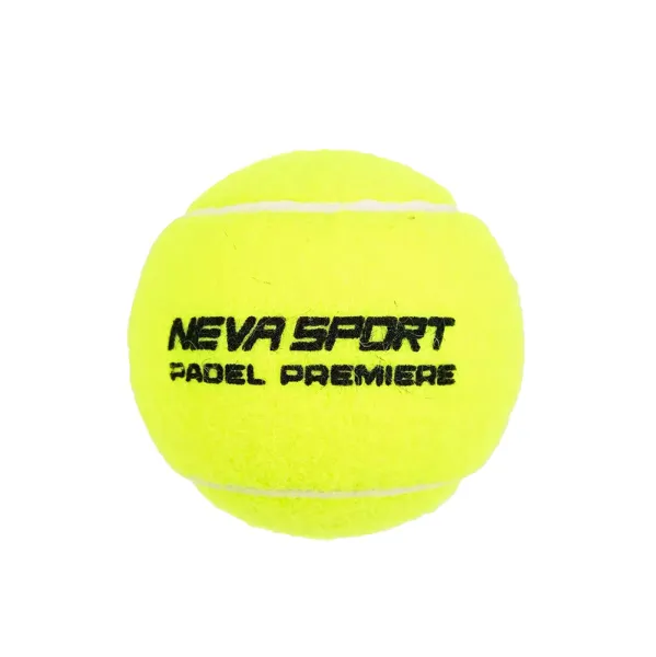 Мяч для падела NS Padel Premier, 502101, уп.3 шт, сукно, нат.резина,желтый за 761.60 ₽ в Смоленске
