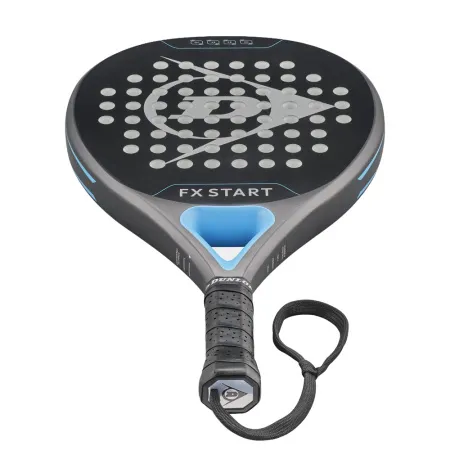 Ракетка для падела Dunlop FX Start, 10370737, для начинающих, гибрид, графит, черно-синий за 13&nbsp;175 ₽ купить в Смоленске