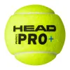Мяч для падела HEAD Padel Pro+, 540203, уп.3 шт, FIP Approved, войлок,нат.резина,желтый за 933.30 ₽ купить в Смоленске
