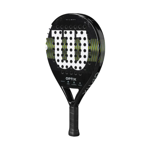 Ракетка для падела WILSON Optix V1 Black, WR181611U2, для начин-х, стекловолокно, черный за 17&nbsp;399.50 ₽ в Смоленске
