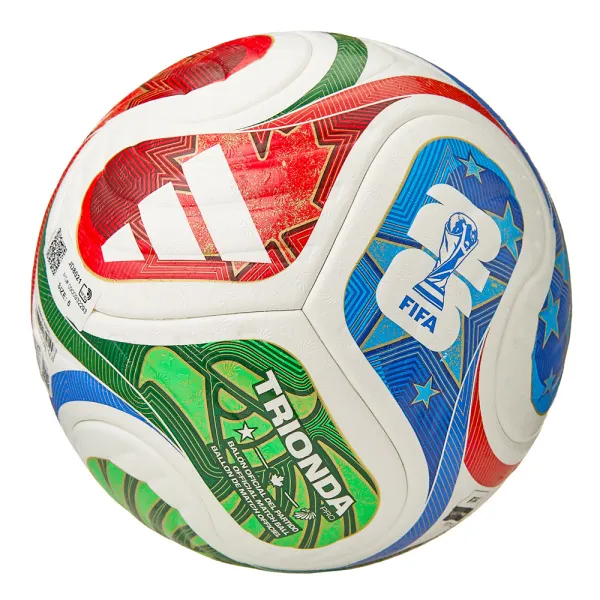 Мяч футб. ADIDAS WC26 Trionda PRO, JD8021, р.5, FIFA Quality Pro, 4 пан, ПУ, термосш, мультиколор за 20&nbsp;955.90 ₽ в Смоленске