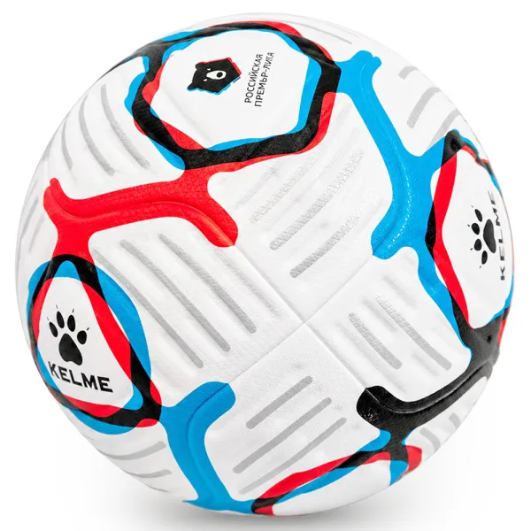 Мяч футб. KELME Russian Premier League, 7601QU5216-100, р.5, FIFA Pro, 10п, ПУ, термосш, бел-син-кр за 10&nbsp;672.60 ₽ в Смоленске