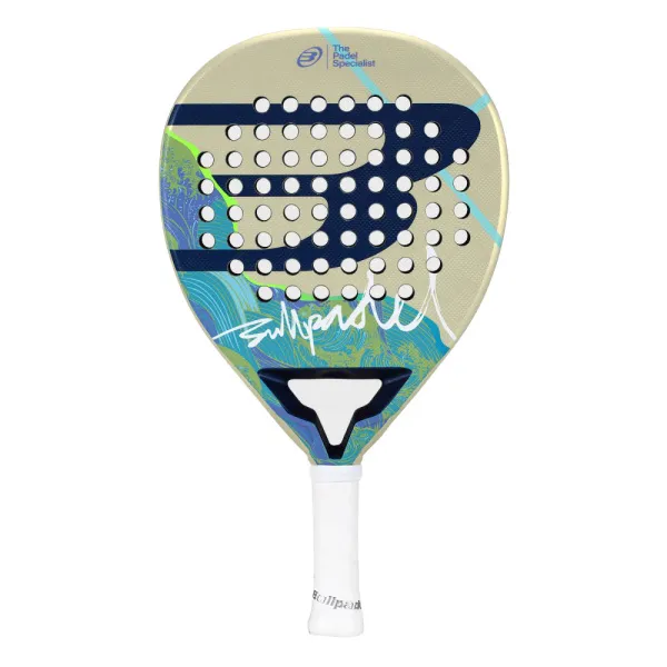 Ракетка для падела BULLPADEL Ionic Light 26, 494413, для игроков ср.уровня, карбон, бежево-бирюзовый за 24&nbsp;347.40 ₽ в Смоленске